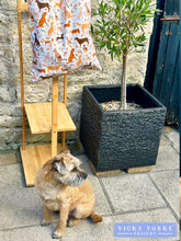 Load image into Gallery viewer, Cotton &#39;Ginger &amp; Olive - Dogs&#39; Book Bag by Vicky Yorke Designs