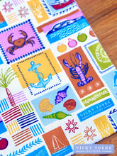 Load image into Gallery viewer, Cotton &#39;Island Life&#39; Book Bag by Vicky Yorke Designs