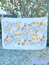 Load image into Gallery viewer, Cotton Tea Towel - Bee Meadow