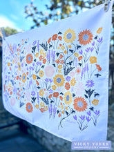 Load image into Gallery viewer, Cotton Tea Towel - Bee Meadow