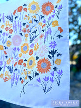 Load image into Gallery viewer, Cotton Tea Towel - Bee Meadow