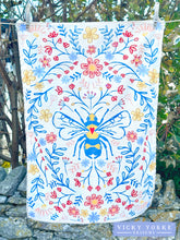 Load image into Gallery viewer, Cotton Tea Towel - Love Is In The Air - Bees