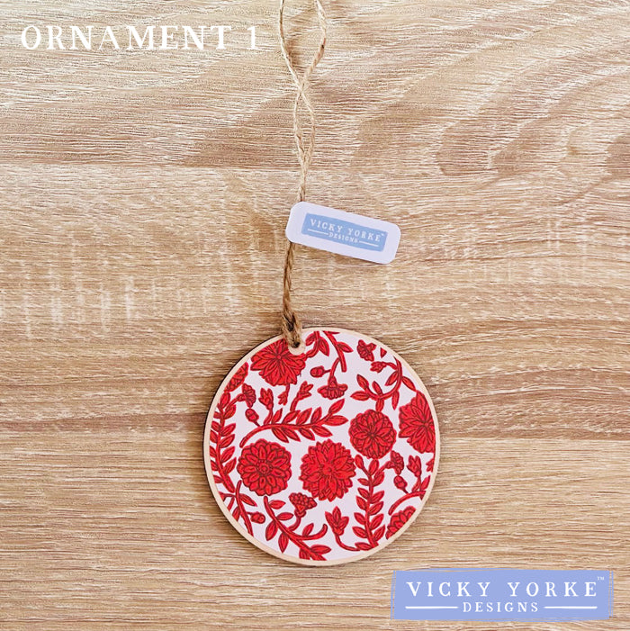 Single Wooden Ornament - Everyday (Choice of designs available)