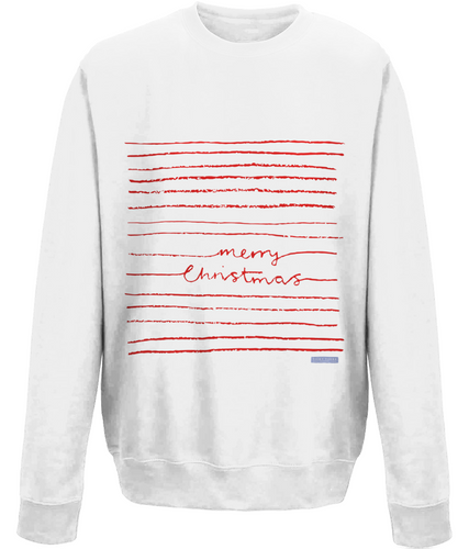 Christmas Jumper / Sweatshirt - 'Merry Christmas'
