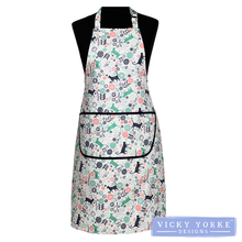 Load image into Gallery viewer, apron-kitchen-cats