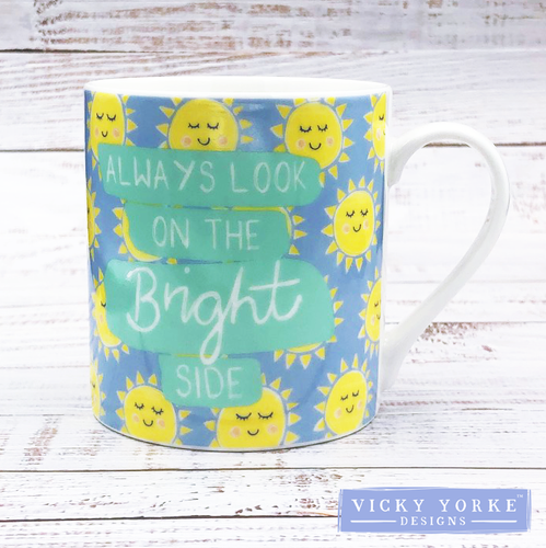 Boxed Mug – Happy Days - 'Always Look On The Bright Side'