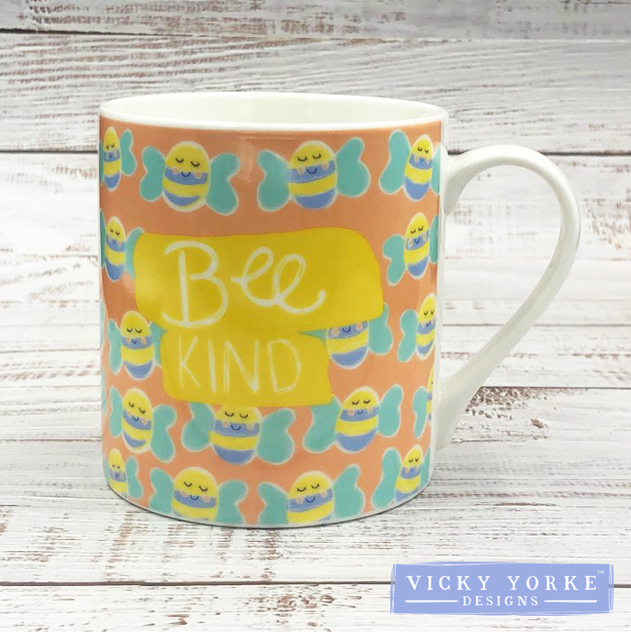 Boxed Mug – Happy Days - 'Bee Kind'