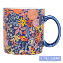 Load image into Gallery viewer, Mug – Posy In Blue