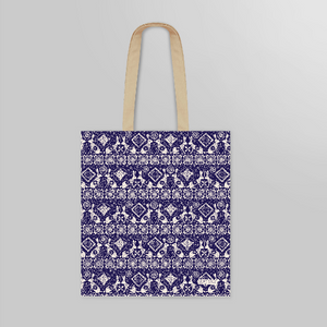 ***NEW*** Organic Cotton Book Bag - 'Home On The Prairie' Hares