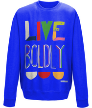 Load image into Gallery viewer, Sweatshirt - &#39;Live Boldly&#39;
